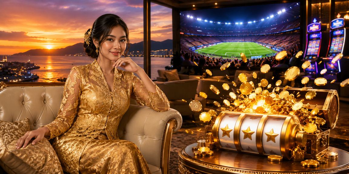 Football fans in Kota Kinabalu enjoying sports-themed slot games